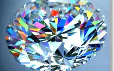 closeup shot of a shining diamond